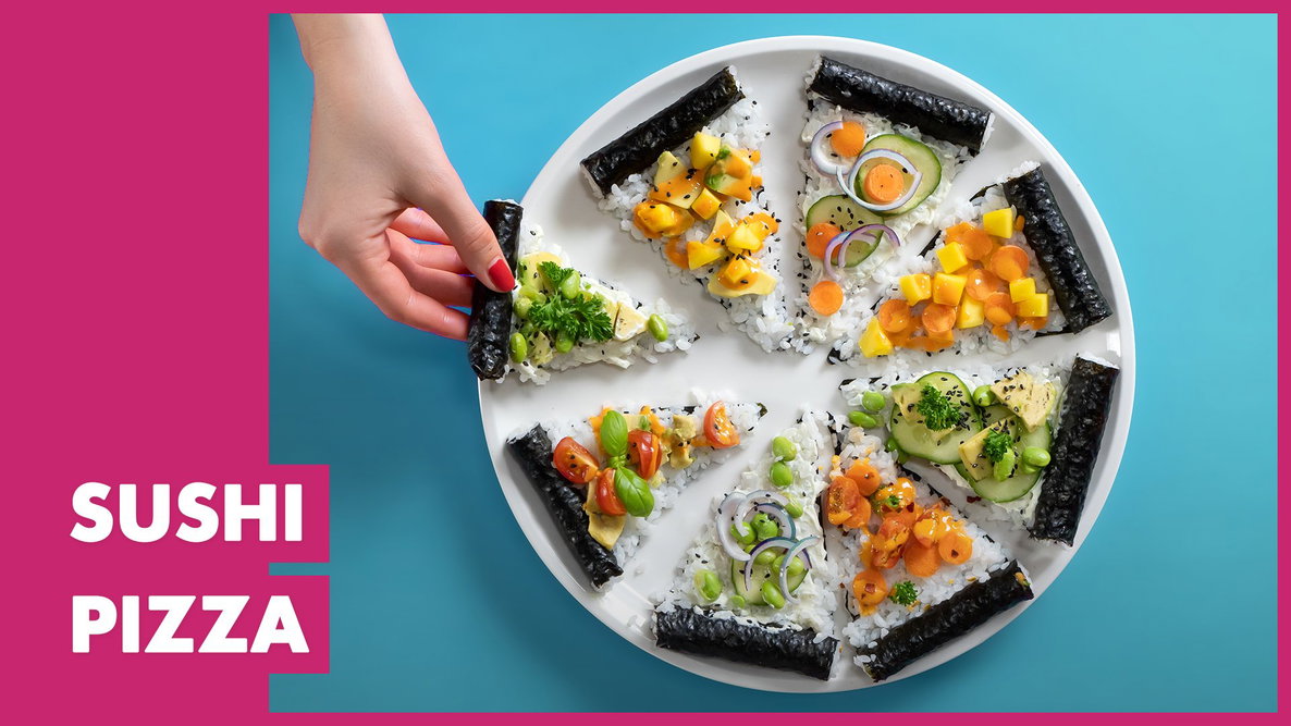 Sushi Pizza und vieles mehr 🍕 3 leckere Nori Blatt HACKS!